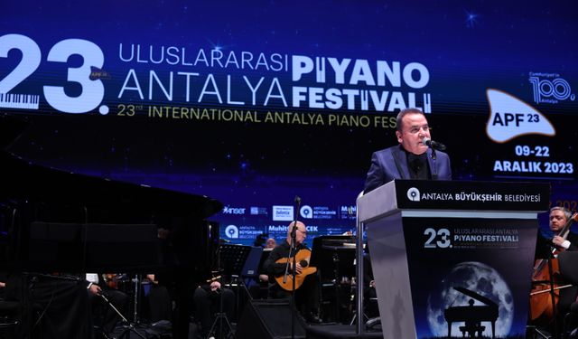 Antalya Piyano Festivali’ne muhteşem açılış