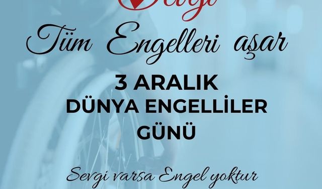 Alanya’da Dünya Engelliler Günü’nde anlamlı etkinlik