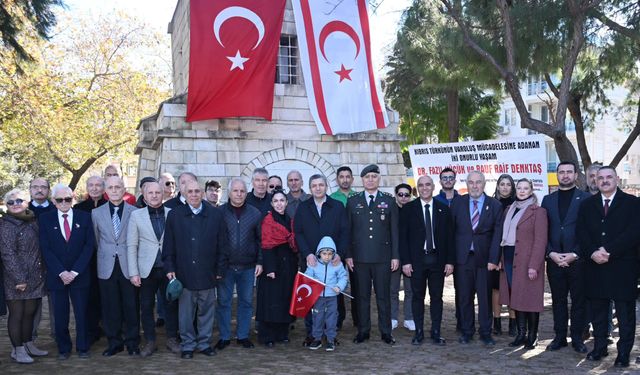 Kıbrıs Türkü'nün Milli Kahramanları Antalya'da anıldı