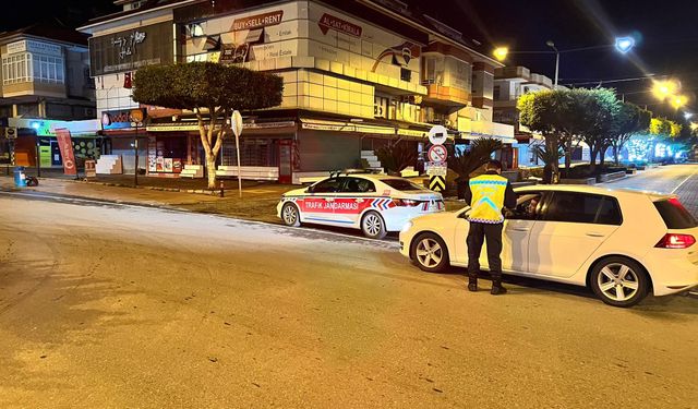 Alanya'da 611 araç denetlendi