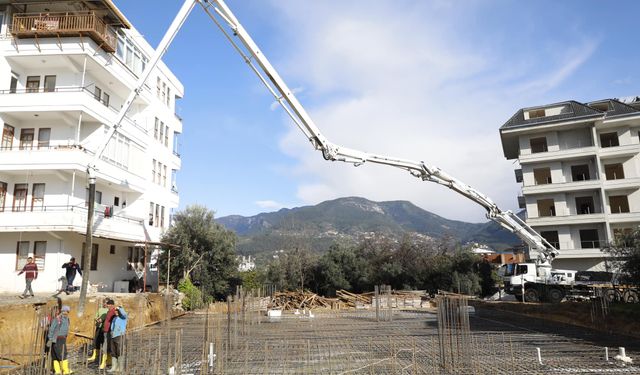 Alanya'da Çıplaklı Merkez Camii’nin temeli atıldı