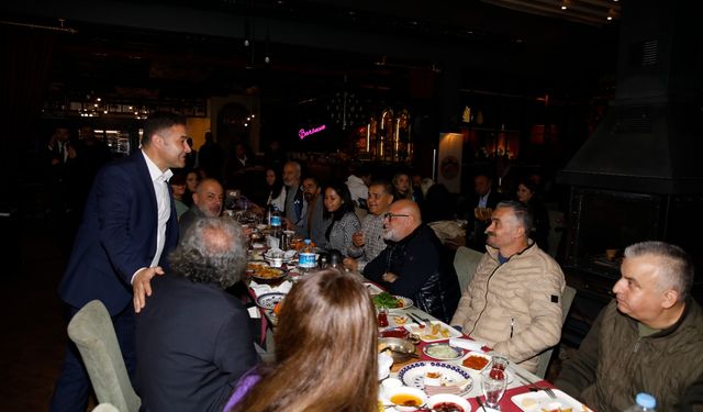 Alanya basını ile bir araya geldi