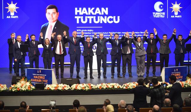 Antalya adayı Hakan Tütüncü resmi olarak açıklandı