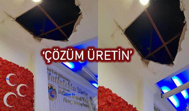 Alanya'da düğün salonunun tavanı çöktü! 