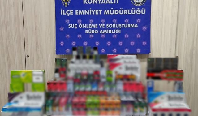 Antalya'da kaçak sigara operasyonu! 6 gözaltı