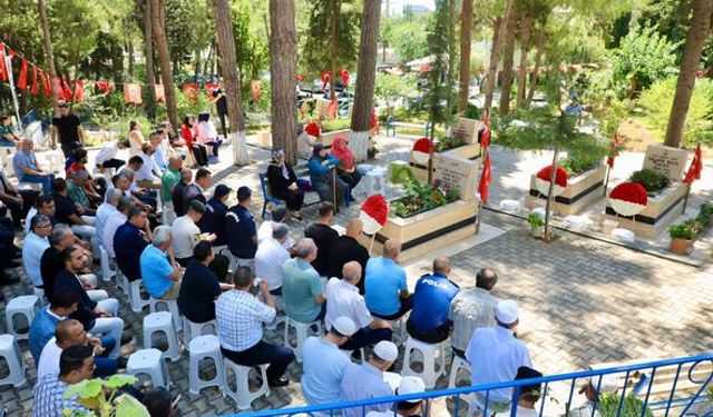 Alanya'da şehitler 15 Temmuz Demokrasi ve Milli Birlik Günü’nde anıldı