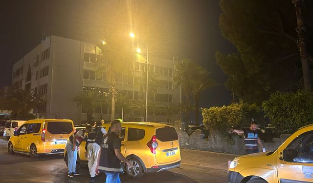 Alanya’da taksicilere ceza kesildi!