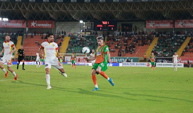 Alanyaspor’un galibiyet özlemi: Göztepe ile berabere kaldı