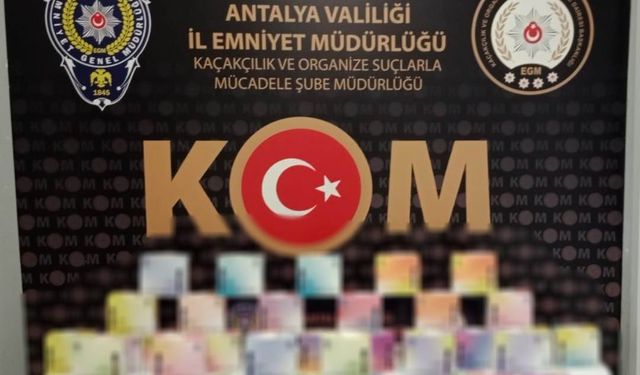 Antalya’nın kaçakçılık operasyonu: 10 kişiye ceza