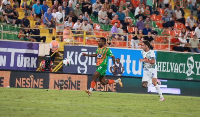 Alanya'da Çaykur Rizespor'u 1-0 yendi