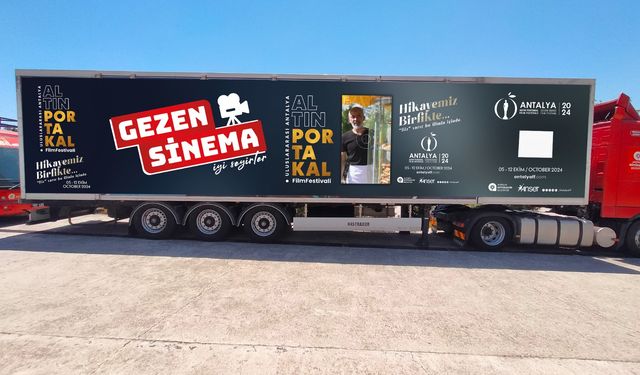 Altın Portakal Sinema Tırı yolculuğuna başlıyor