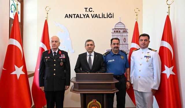 Antalya'da güvenlik ve asayiş rakamları açıklandı