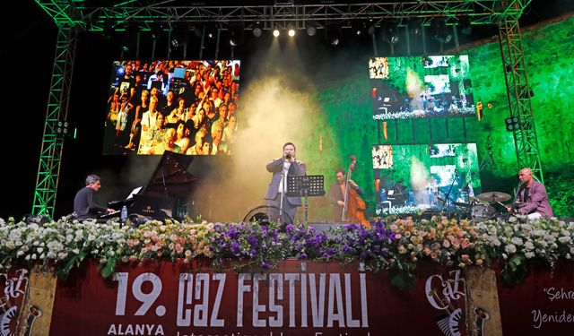 Alanya'da Caz Festivali sona erdi