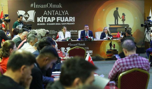 14. Antalya Kitap Fuarı kapılarını açmaya hazırlanıyor