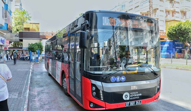 Büyükşehir’in toplu ulaşım araçları Cumhuriyet Bayramı’nda ücretsiz