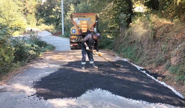 Alanya’daki kırsal yollara kış bakımı