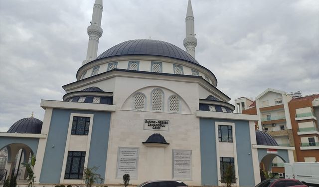 Alanya'da Sakine-Nesibe Zamanoğlu Camii açılıyor