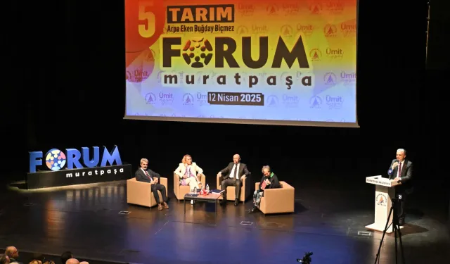 Forum Muratpaşa'da tarımın yol haritası belirlendi