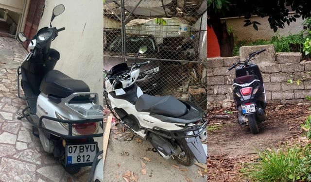 Alanya’da hırsızlık çetesine polis baskını