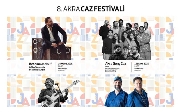8. Antalya Akra Caz Festivali başlıyor