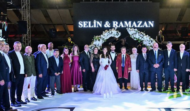 İş, siyaset ve spor dünyasını buluşturan düğün