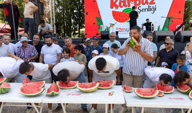 Belenobası Karpuz Şenliği yapıldı