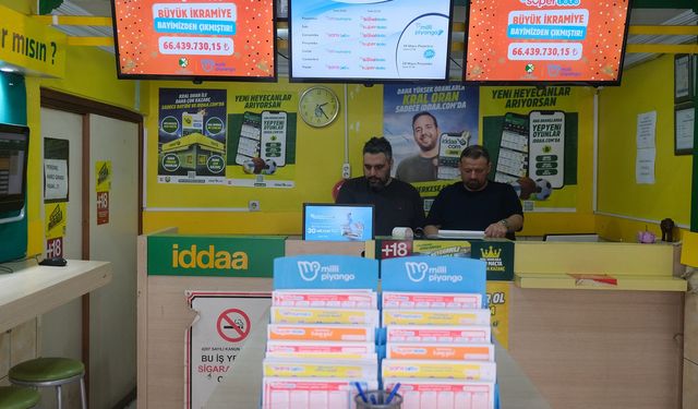 Süper Loto'nun büyük ikramiyesi Alanya'ya isabet etti
