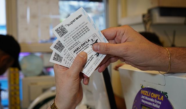 Antalya'da Süper Loto talihlisi 67 milyon TL’lik büyük ikramiyeyi kazandı