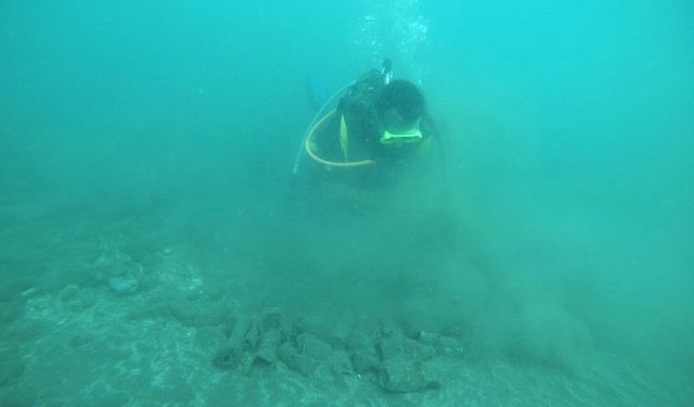 Antalya'da deniz temizliği