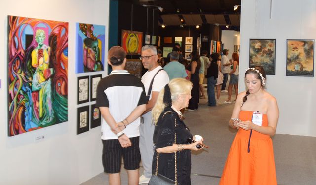 Fuarda sanat dersi