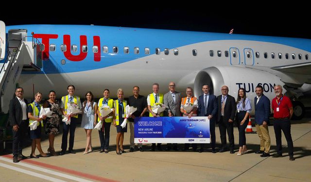 Gazipaşa-Alanya ile Amsterdam arasında direkt uçuşlar haftada üç güne çıktı