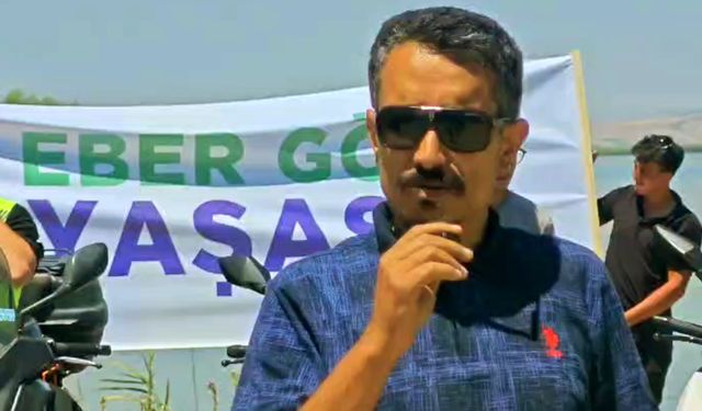 'Eber Gölü'nde kaçak su alımı önlenmeli'