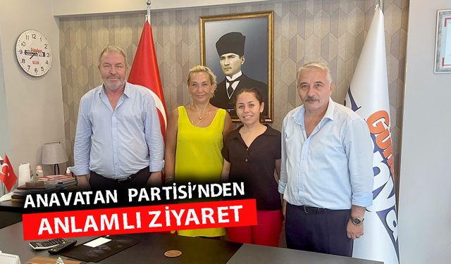 Anavatan Partisi’nden Gündem Alanya’ya ziyaret