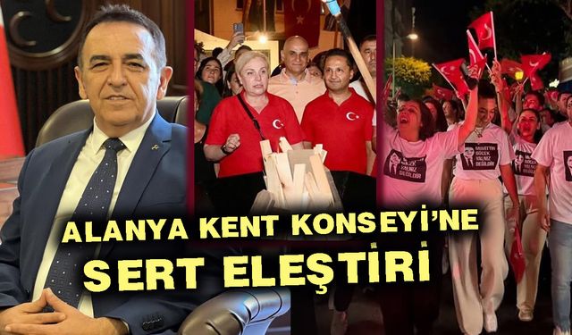 MHP Alanya'dan sert tepki: Milli bayramların kirli siyasete alet edilmemeli