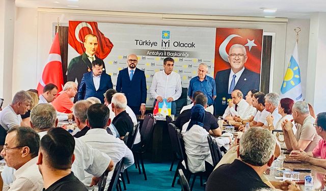 İyi Parti'nin Gazipaşa, Kepez ve Manavgat İlçe Başkanları belli oldu