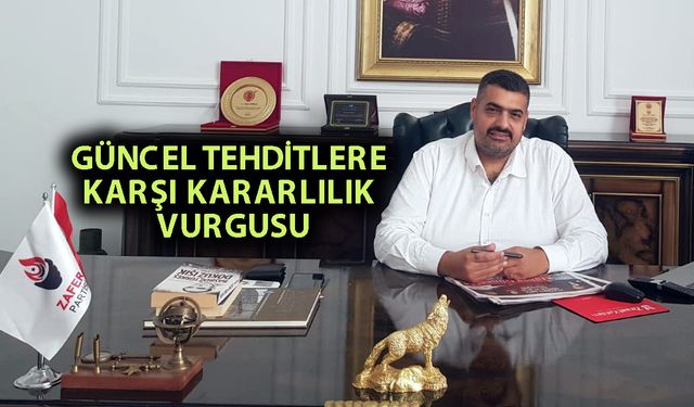 Sivas Kongresi’nin 106. Yıldönümünde Zafer Partisi’nden kararlılık mesajı