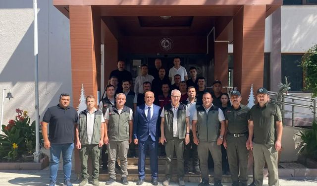 Alanya'dan atanan Korkuteli Orman İşletme Müdürü Engin Atlı göreve başladı