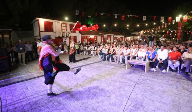Kepez Kültür Festivali'nde Yörük ateşi yandı