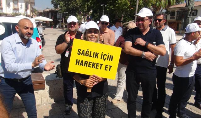 Sağlık Haftası etkinliği Side'de yapıldı