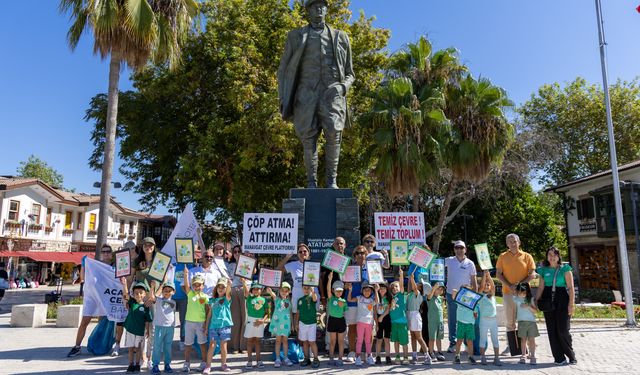 Side Liman'da çevre temizliği yapıldı