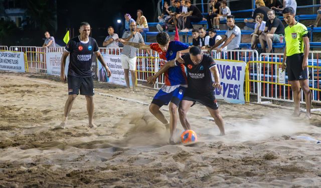 TFF Plaj Futbolu Ligi Manavgat etabı başladı