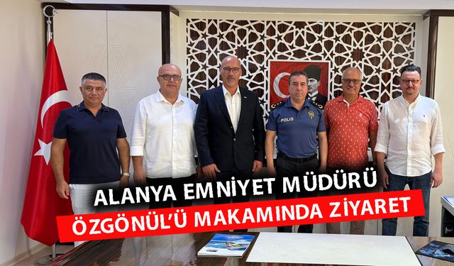 ALSİAD’dan yeni Emniyet Müdürü’ne hayırlı olsun ziyareti