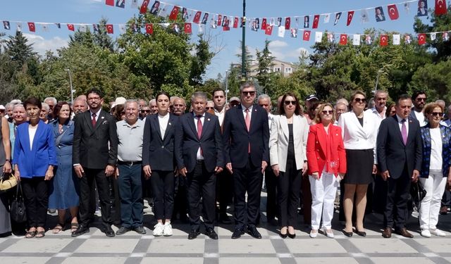 Burdur'da CHP'nin kuruluş yıl dönümü kutlandı