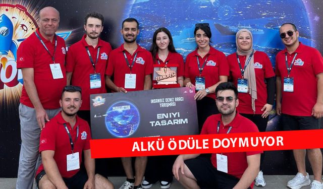 ALKÜ’ye TEKNOFEST’te “En İyi Tasarım” ödülü