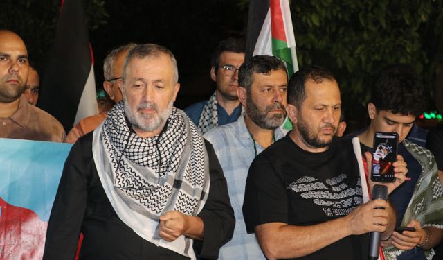 Antalya'da Küresel Sumud Filosu'na destek