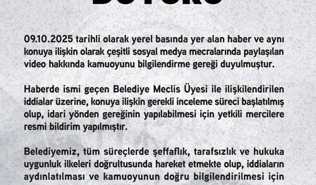 CHP’li belediye meclis üyesinin iş yerinde para dolu çanta aldığı görüntülere ilişkin soruşturma