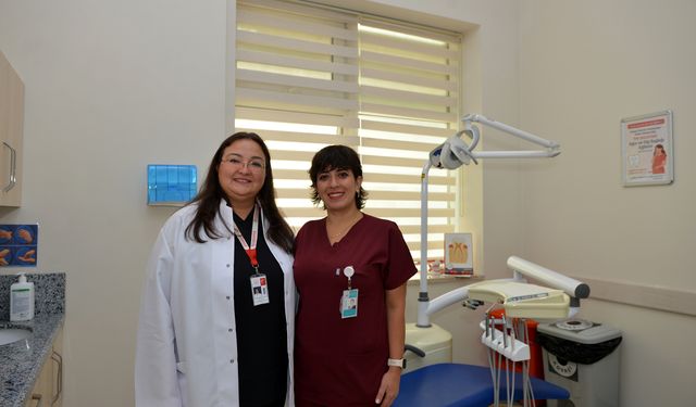 Kepez Devlet Hastanesi'nde Gebe Ağız ve Diş Sağlığı Polikliniği açıldı