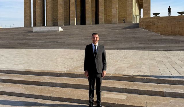 Manavgat Belediye Başkan Vekili Çiçek, Anıtkabir'de