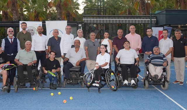 Engellileri tenisle buluşturacak proje tanıtıldı