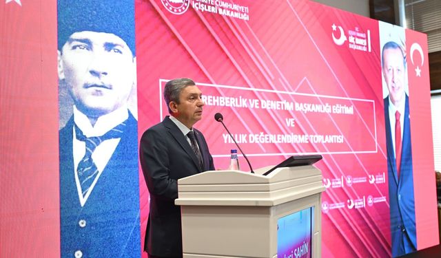 Göç İdaresi'nin eğitim ve yıllık değerlendirme toplantısı yapıldı